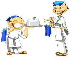 china chef vector material