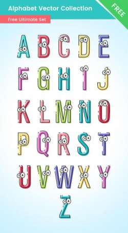 Alphabet Vector Set