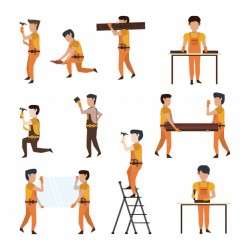 Construction workers avatar