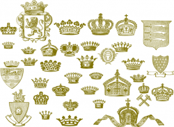 European Crown Series Vector