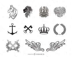 Heraldic Elements Collection
