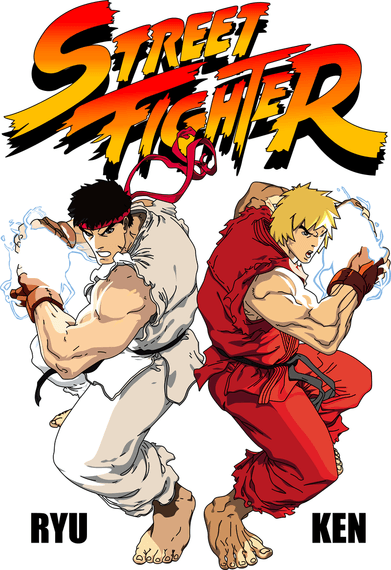 Street Fighter Vector Source Files