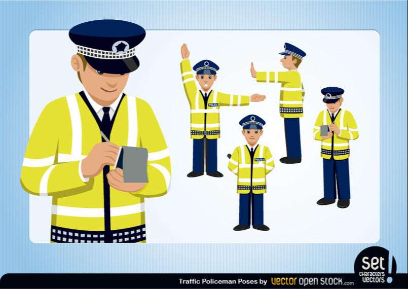 Traffic Policeman Set