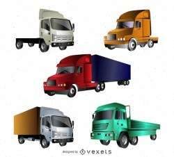 Vector trucks set