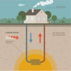Cartoon green world 1 vector