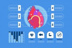 Infographic healthcare medical