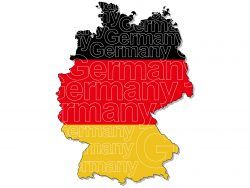 A map of Germany
