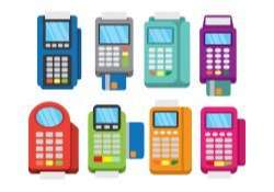 Card Reader Flat Icons