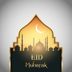 Eid Mubarak landscape background