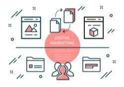 Free Linear Digital Marketing Elements