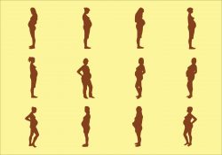Pregnant Woman Silhouette