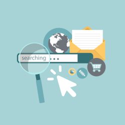 Search engine marketing concept