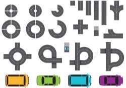 Street Parts and Car Vectors