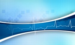 Abstract medical background