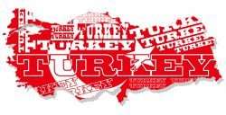A map of Turkey