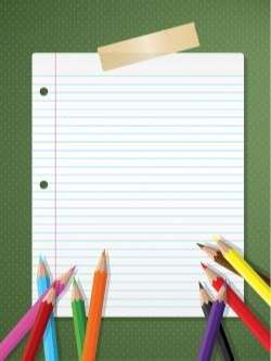 Back to school background