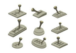 Gear Shift Icons