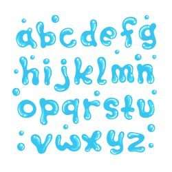 Water Alphabet