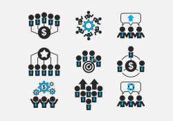 Working Together Icons