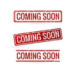 Coming soon stamp