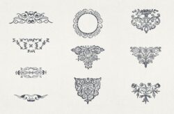 Vintage Victorian Decorations 01