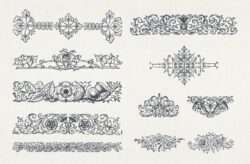 Vintage Victorian Decorations 02