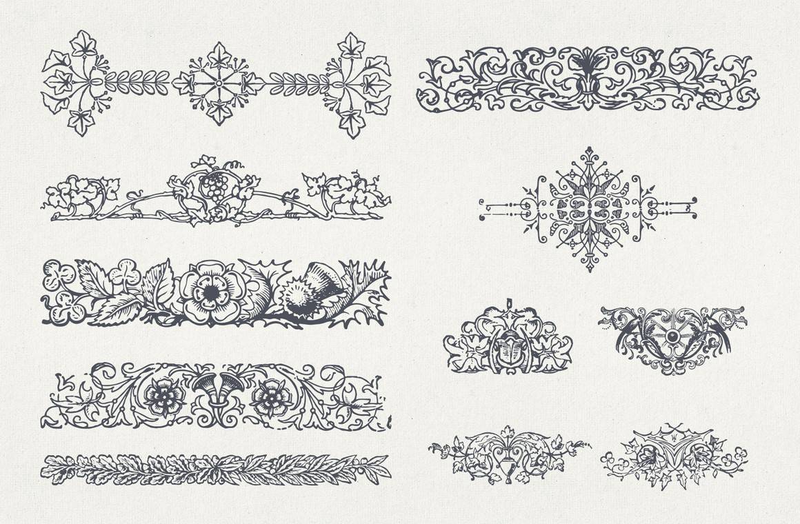 Vintage Victorian Decorations 02