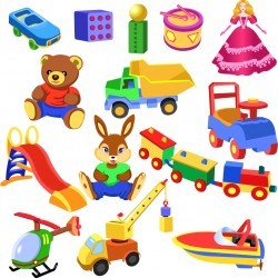 Children Toys 1 Vector