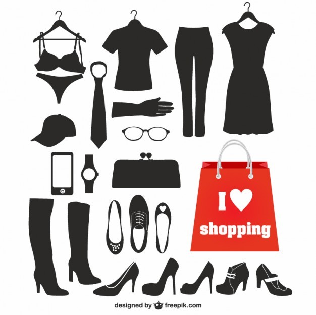 Fashion vector silhouettes   Vector | Free Download